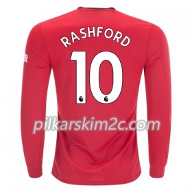 Koszulka Manchester United Marcus Rashford 10 Główna 2019-2020 - Koszulki Piłkarskie(L/S)